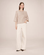 Beige Pink Jumper Sam