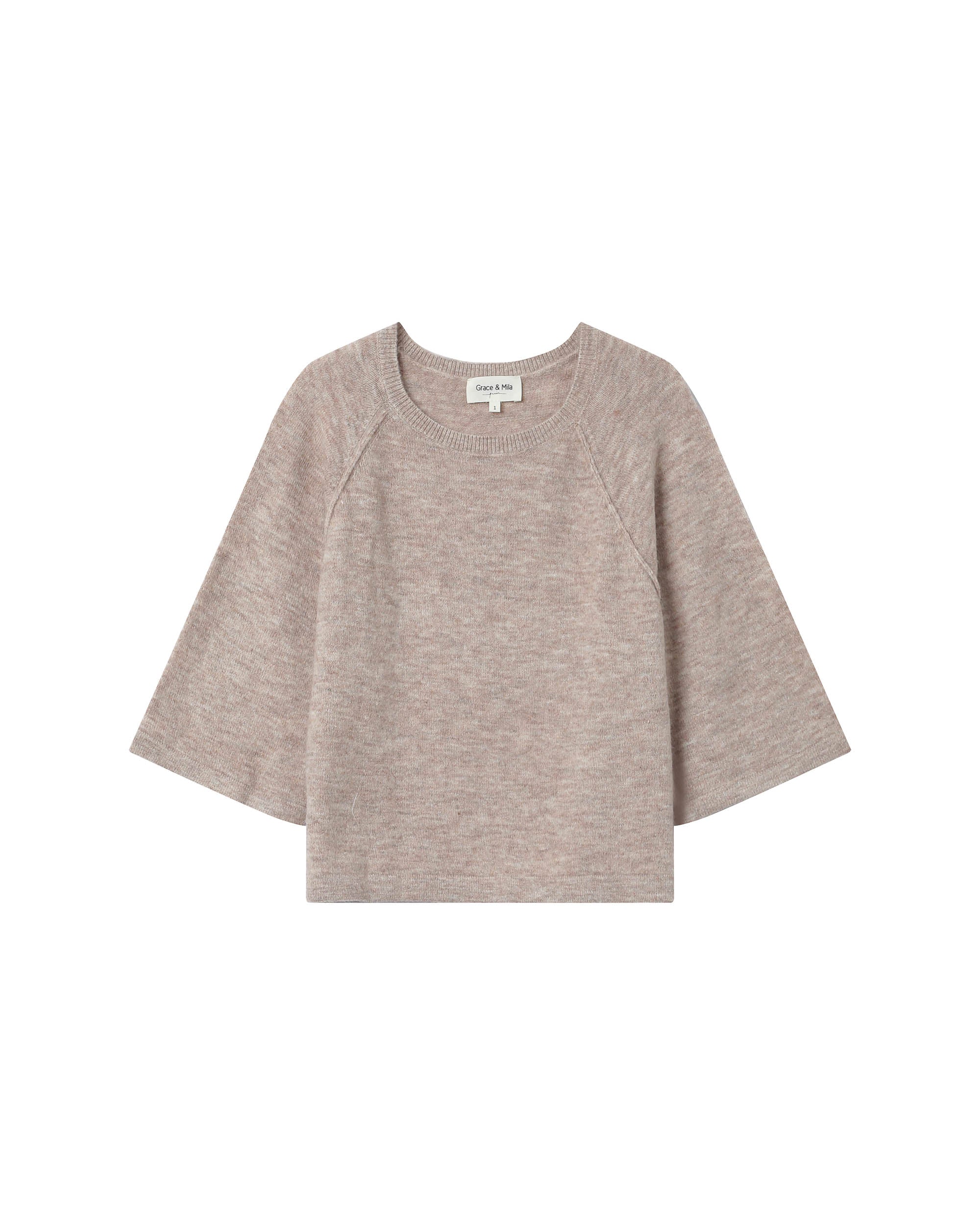 Beige Pink Jumper Sam