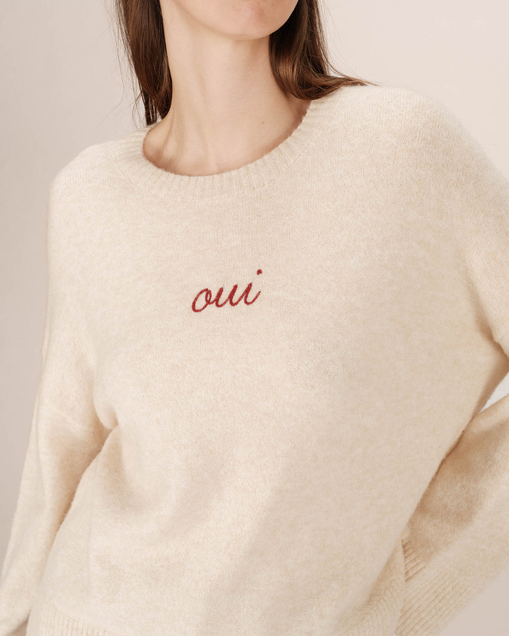 Embroidered Message Jumper Bordeaux Saints