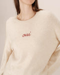 Embroidered Message Jumper Bordeaux Saints