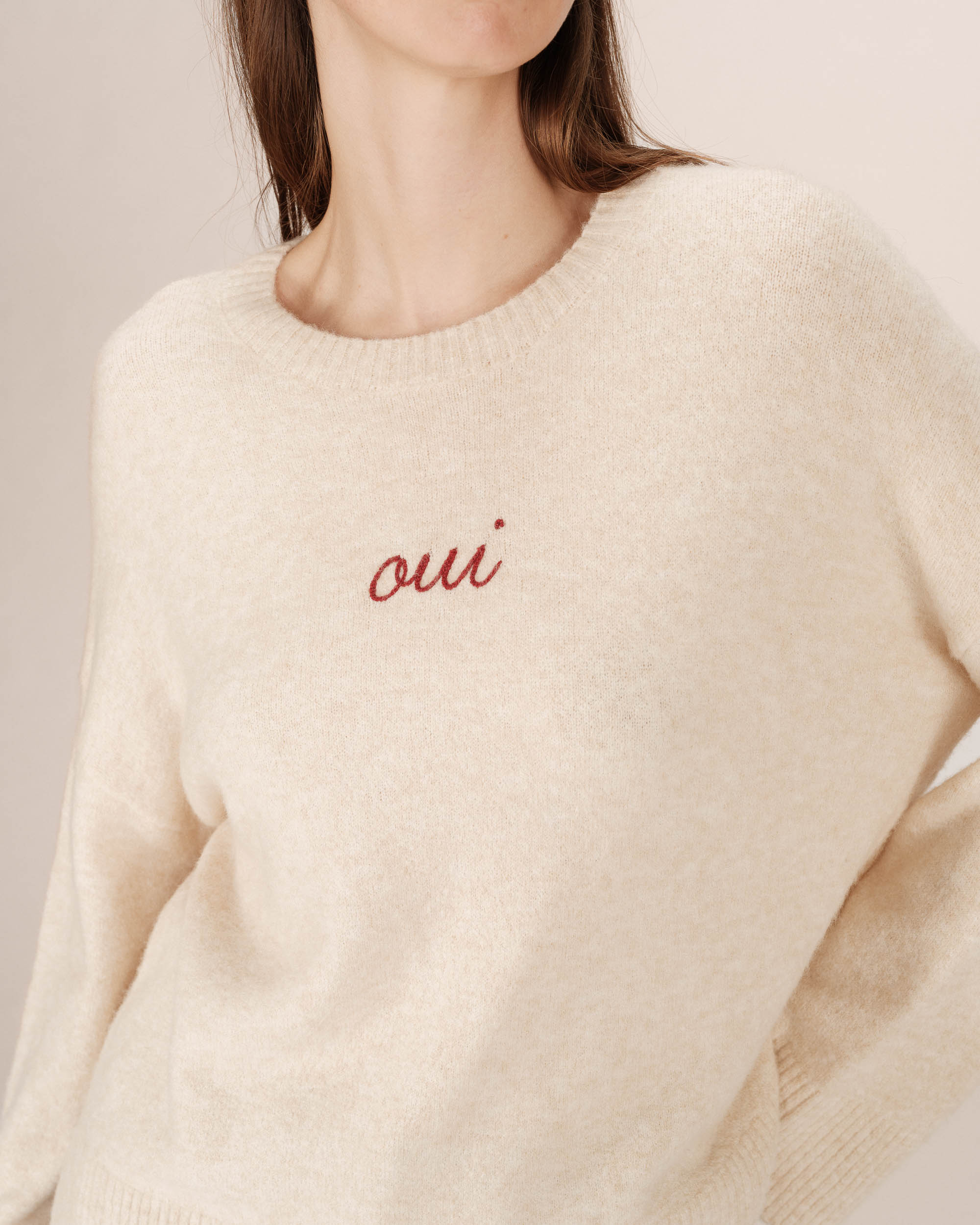 Embroidered Message Jumper Bordeaux Saints