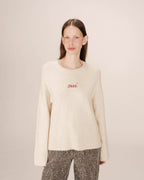 Embroidered Message Jumper Bordeaux Saints