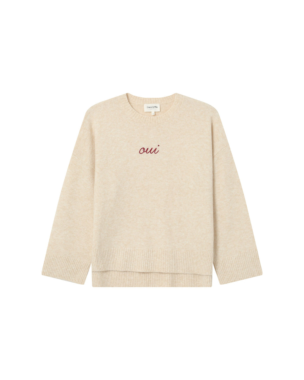 Embroidered Message Jumper Bordeaux Saints