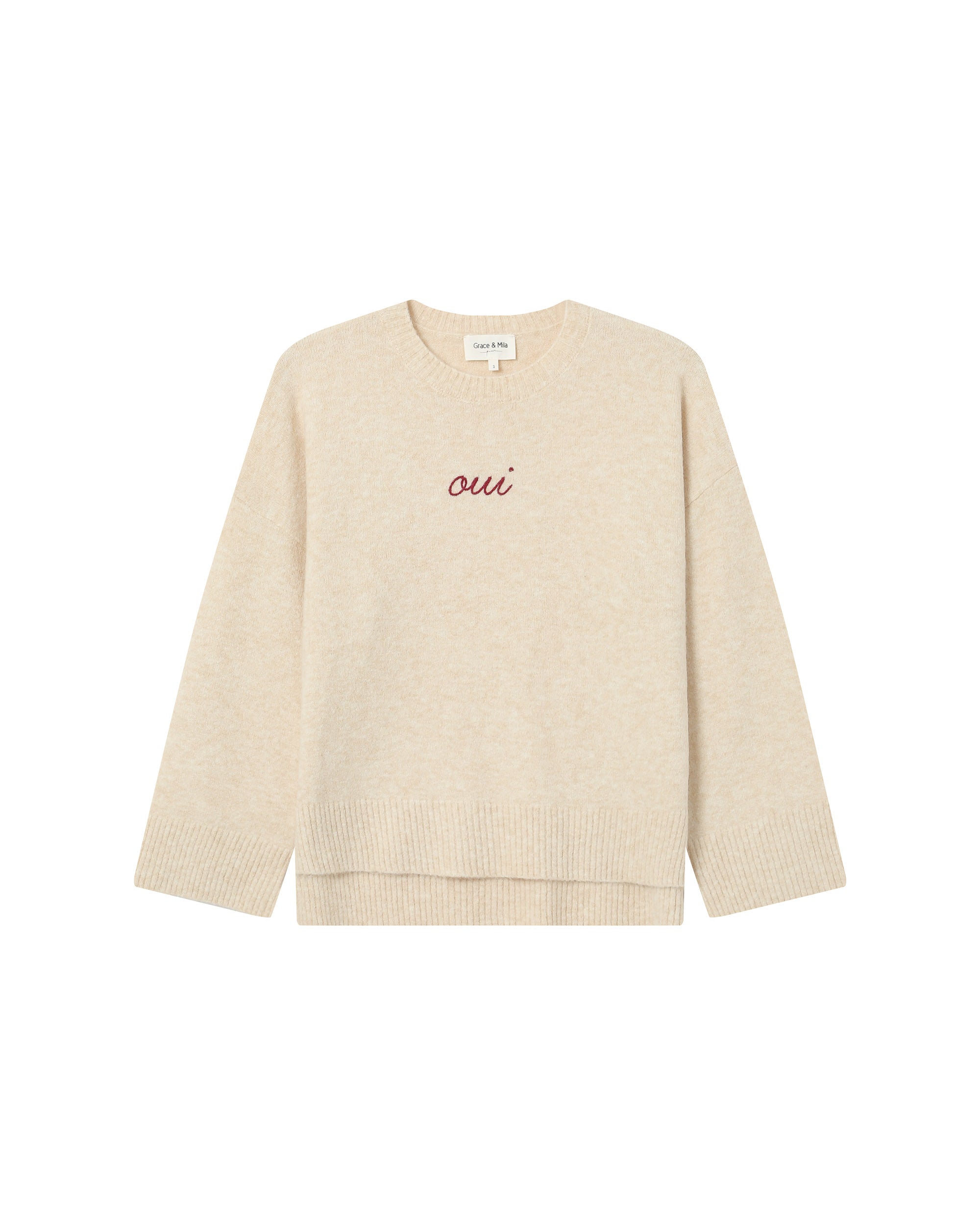Embroidered Message Jumper Bordeaux Saints
