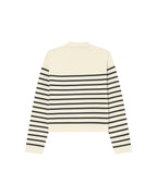 Cardigan Boutonne Ecru Sailor