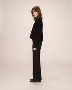Cardigan Boutonne Noir Sailor