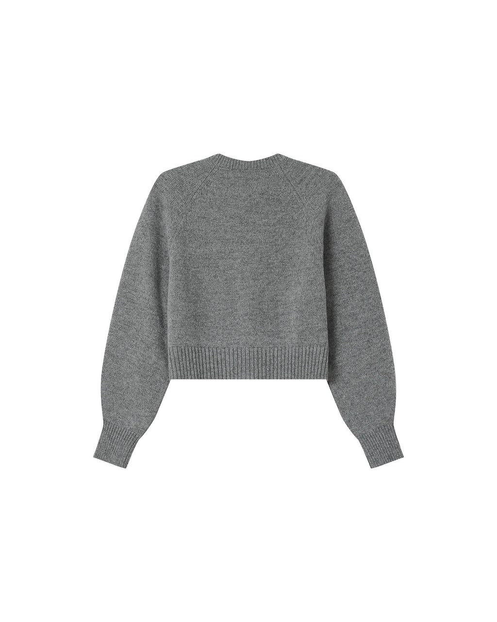 Buttoned Grey Cardigan Sanders