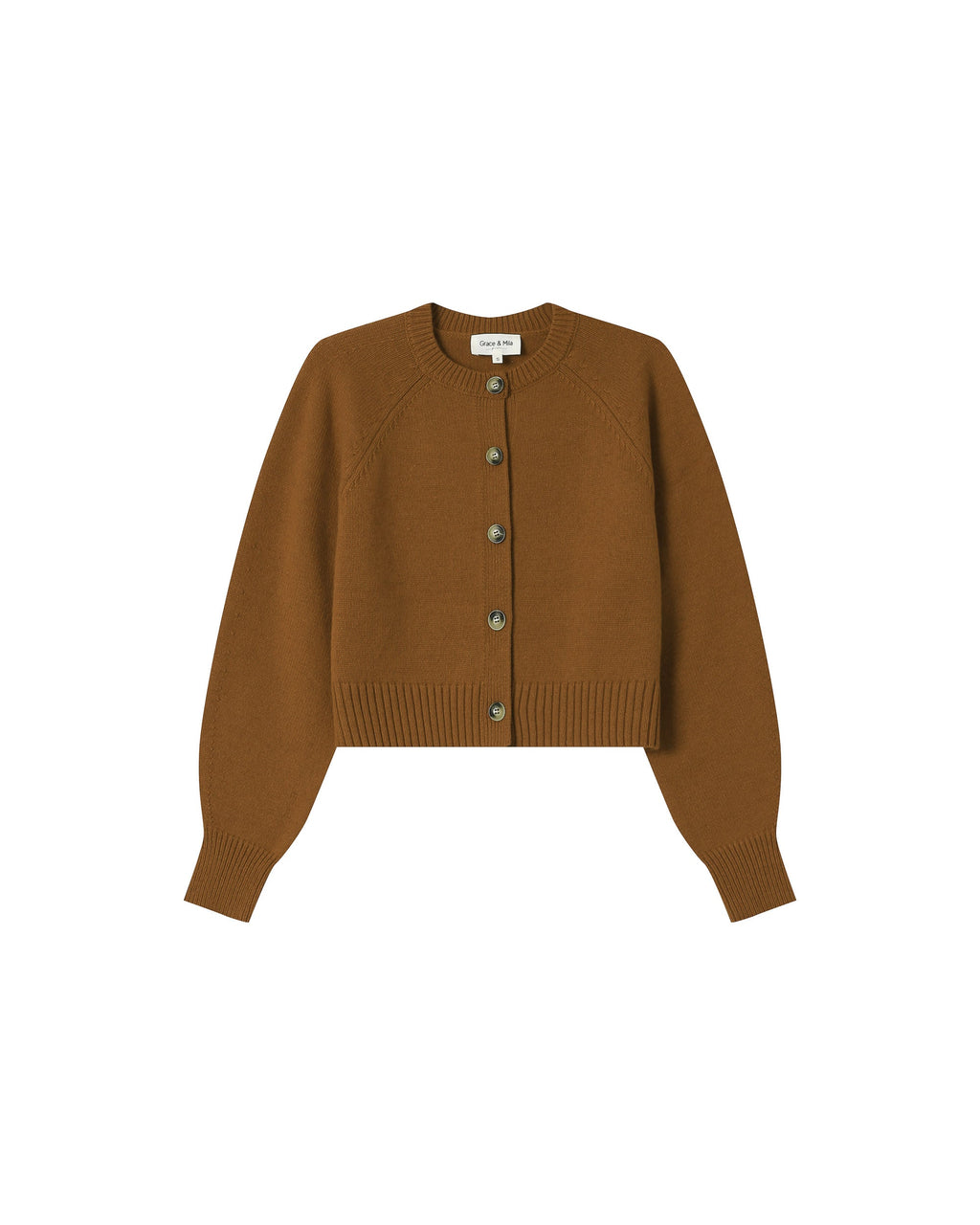 Buttoned Cardigan Khaki Sanders