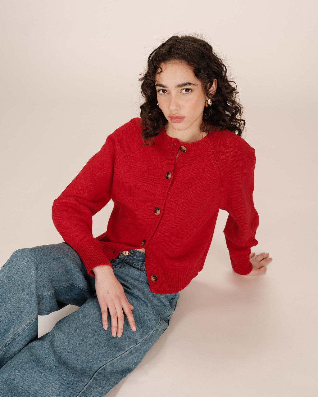 Cardigan Sanders - Rouge
