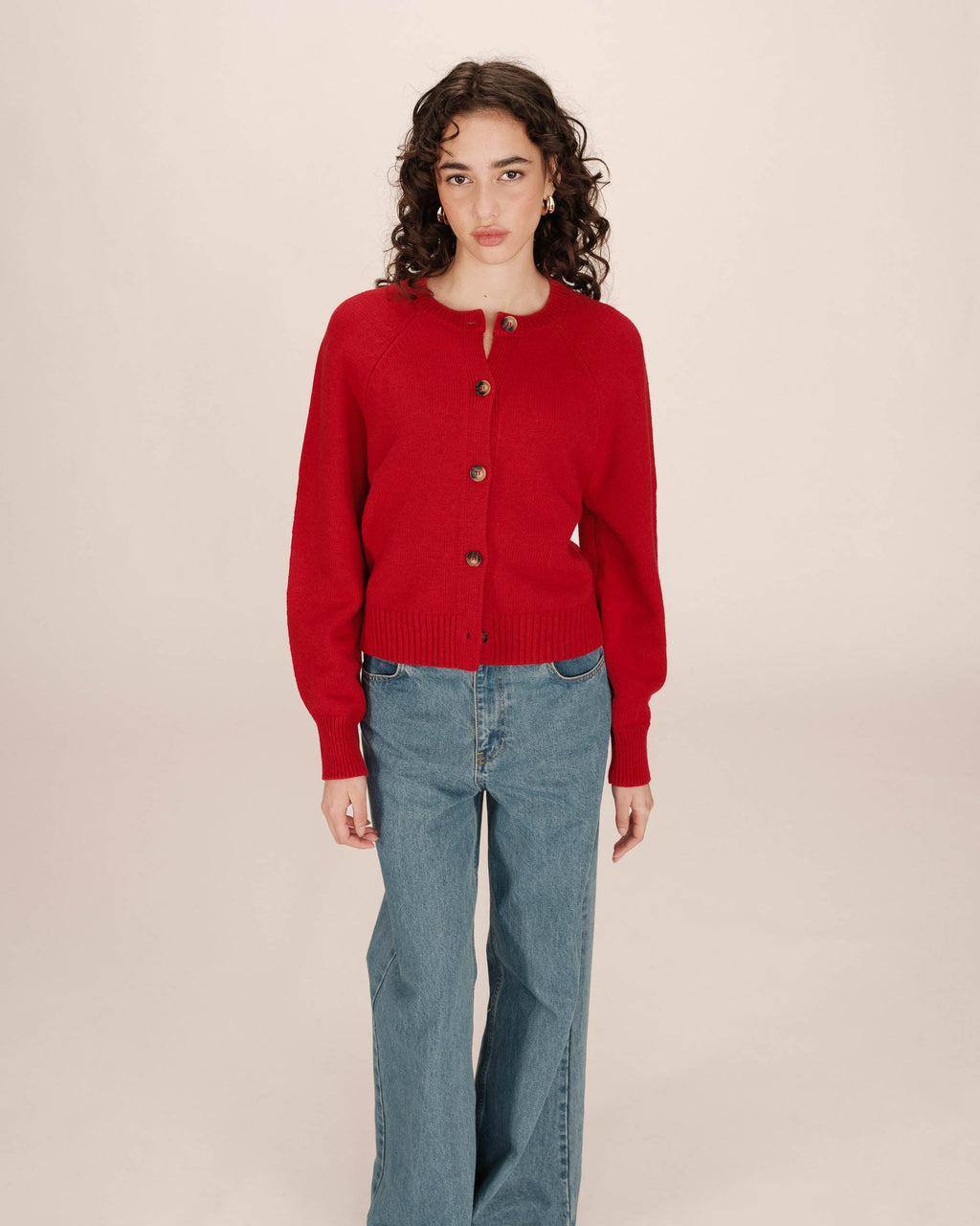 Cardigan Sanders - Rouge