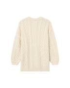 Pull Oversize Ecru Saverio