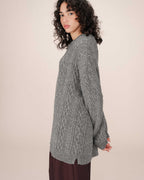 Pull Oversize Gris Saverio