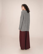 Pull Oversize Gris Saverio