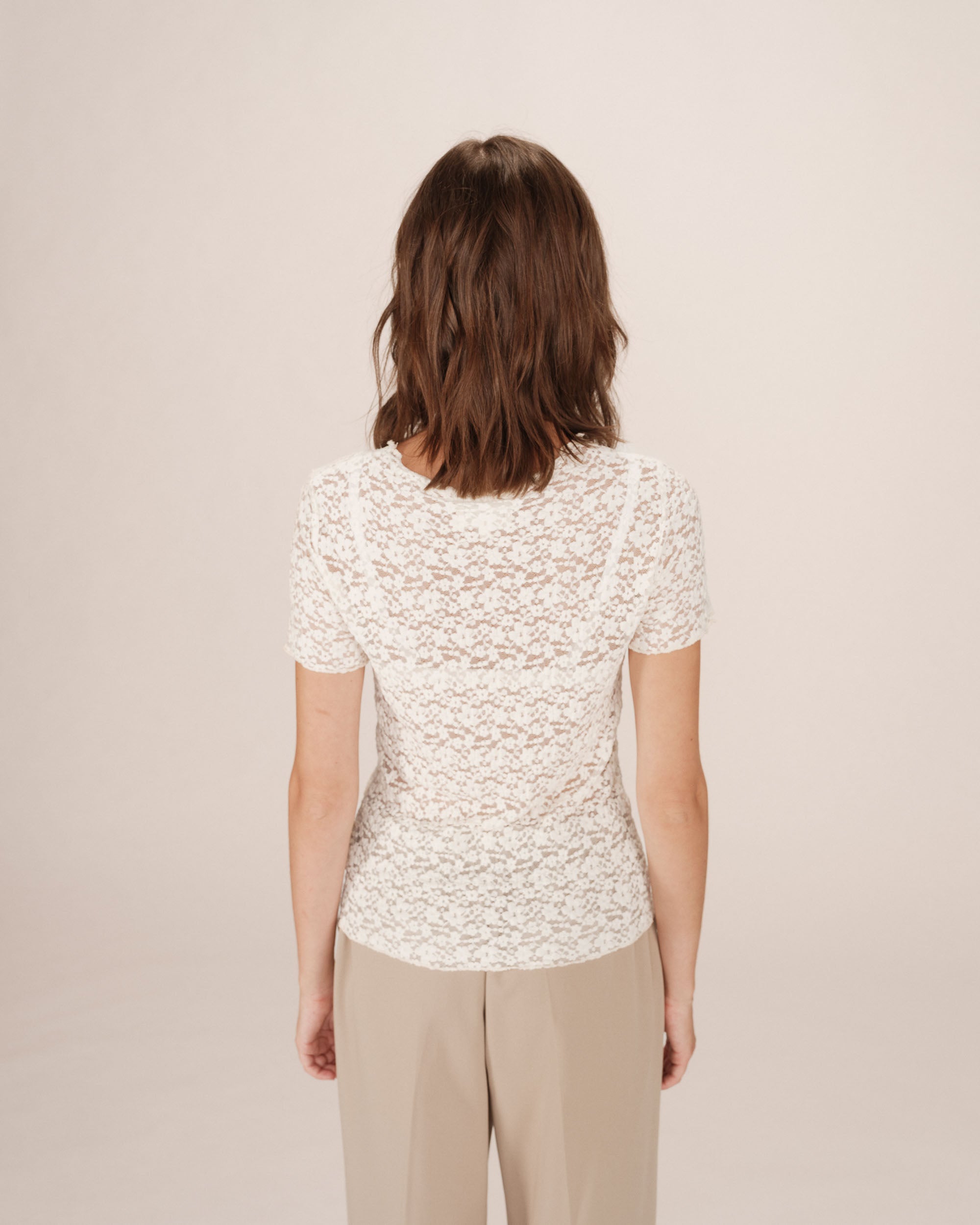 T-Shirt Transparent Ecru Swift