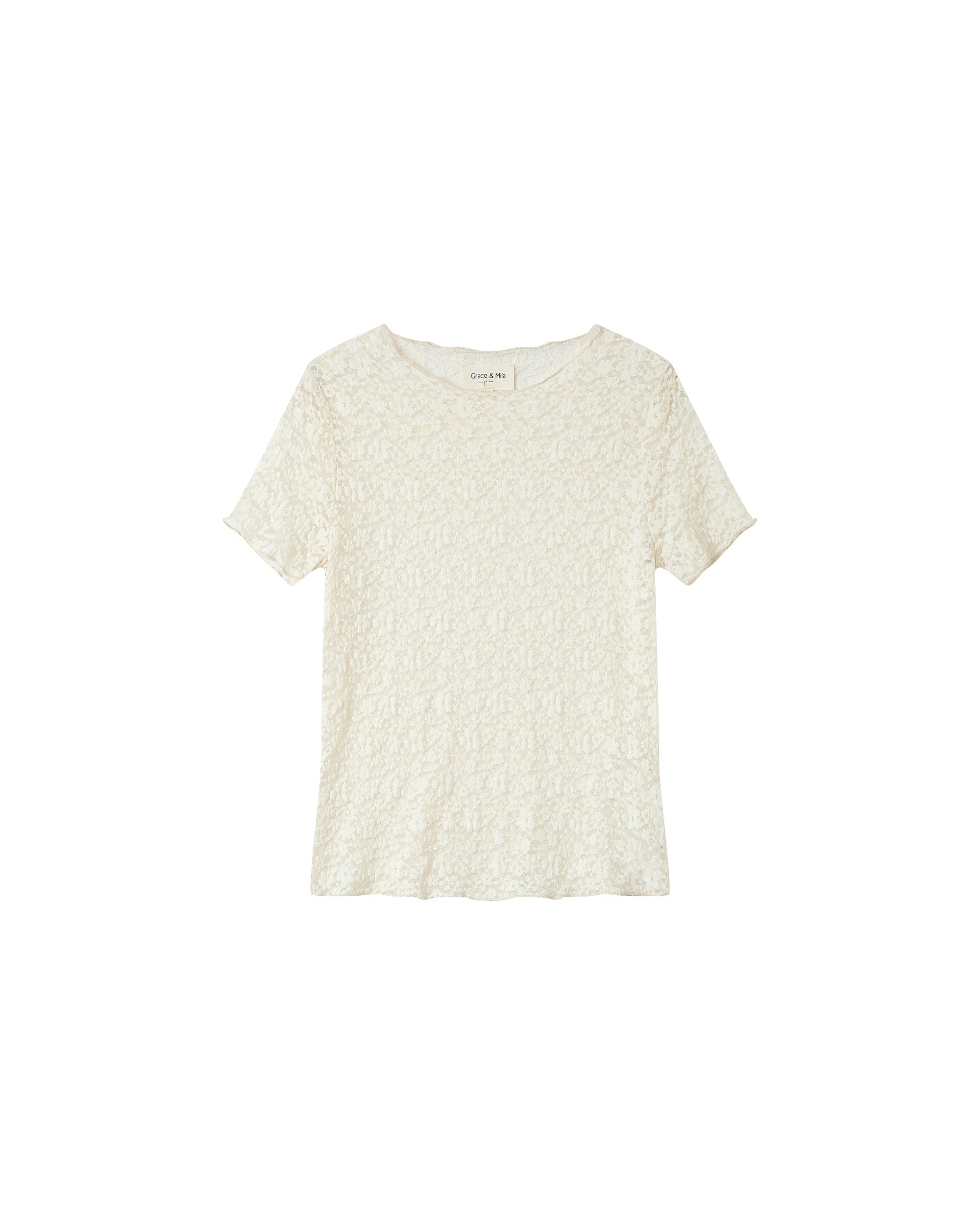T-Shirt Transparent Ecru Swift
