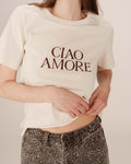 T-Shirt Imprimé Ivoire Soft