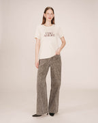 T-Shirt Imprimé Ivoire Soft