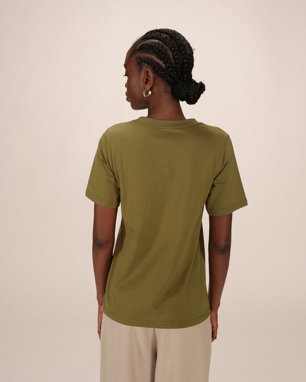 T-Shirt Imprimé Olive Soft