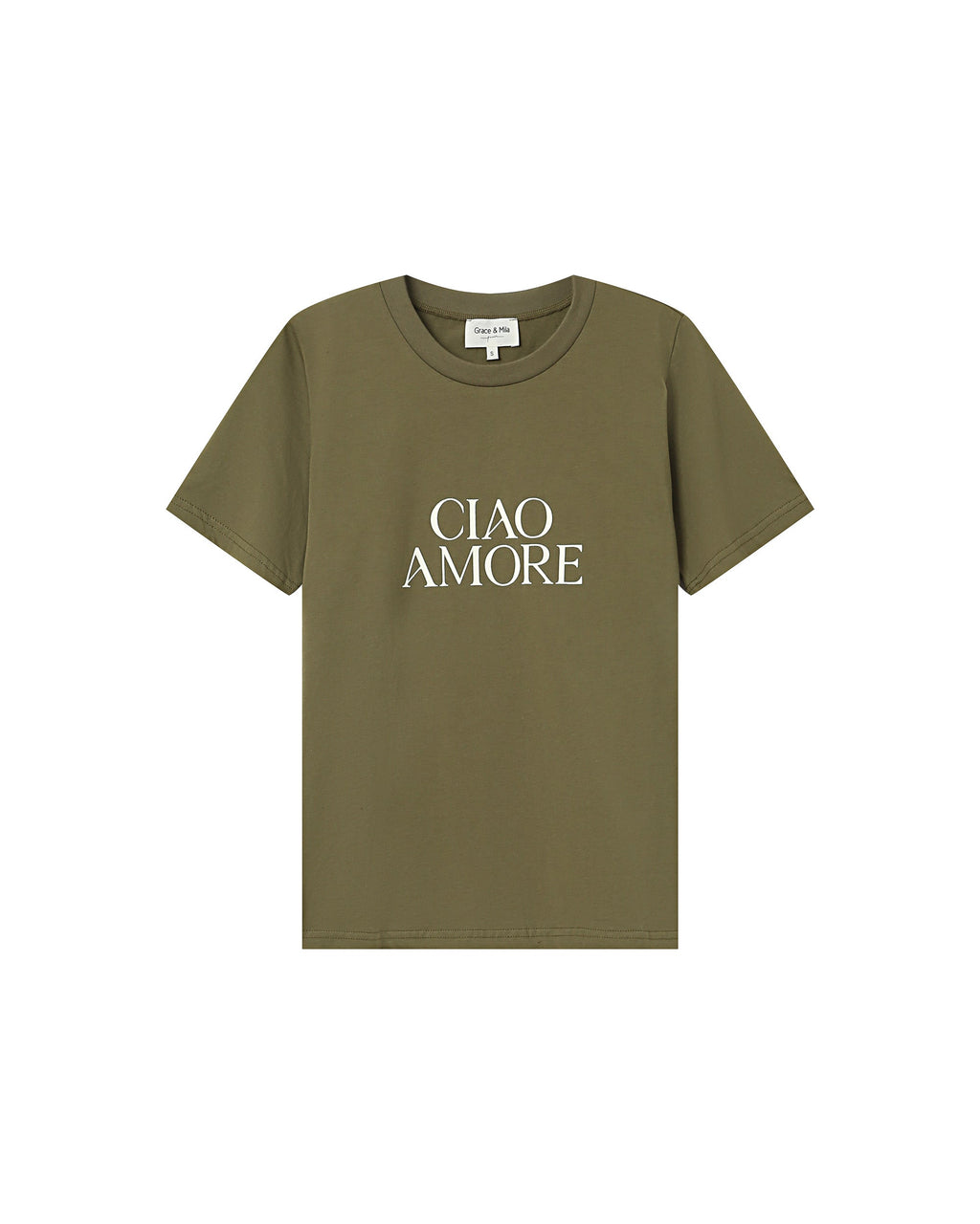 T-Shirt Imprimé Olive Soft