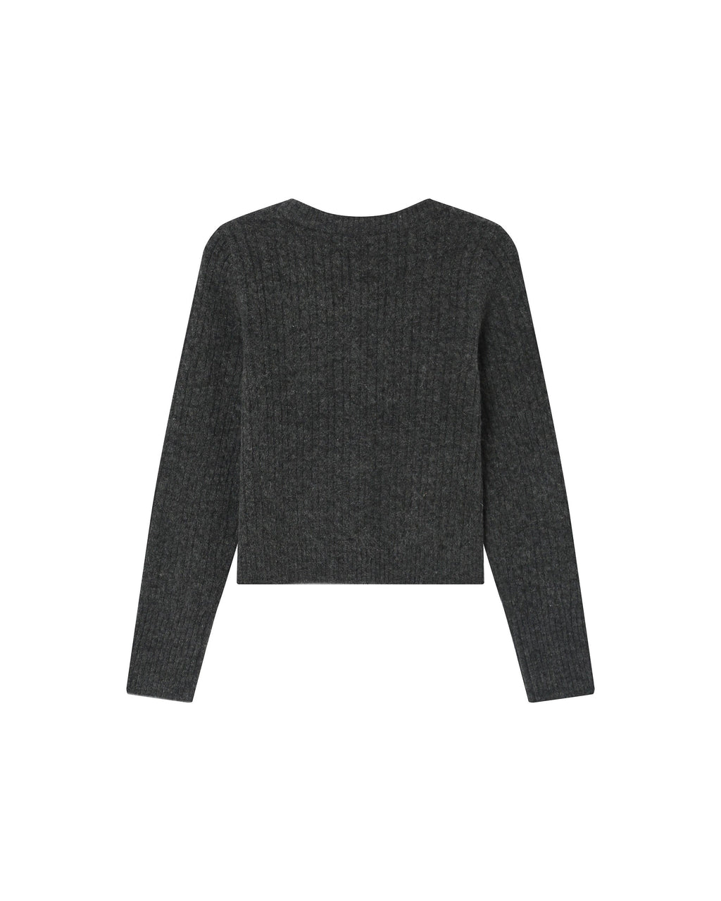 Cardigan Tricote Anthracite Samso