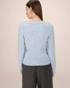 Cardigan Tricote Bleuet Samso
