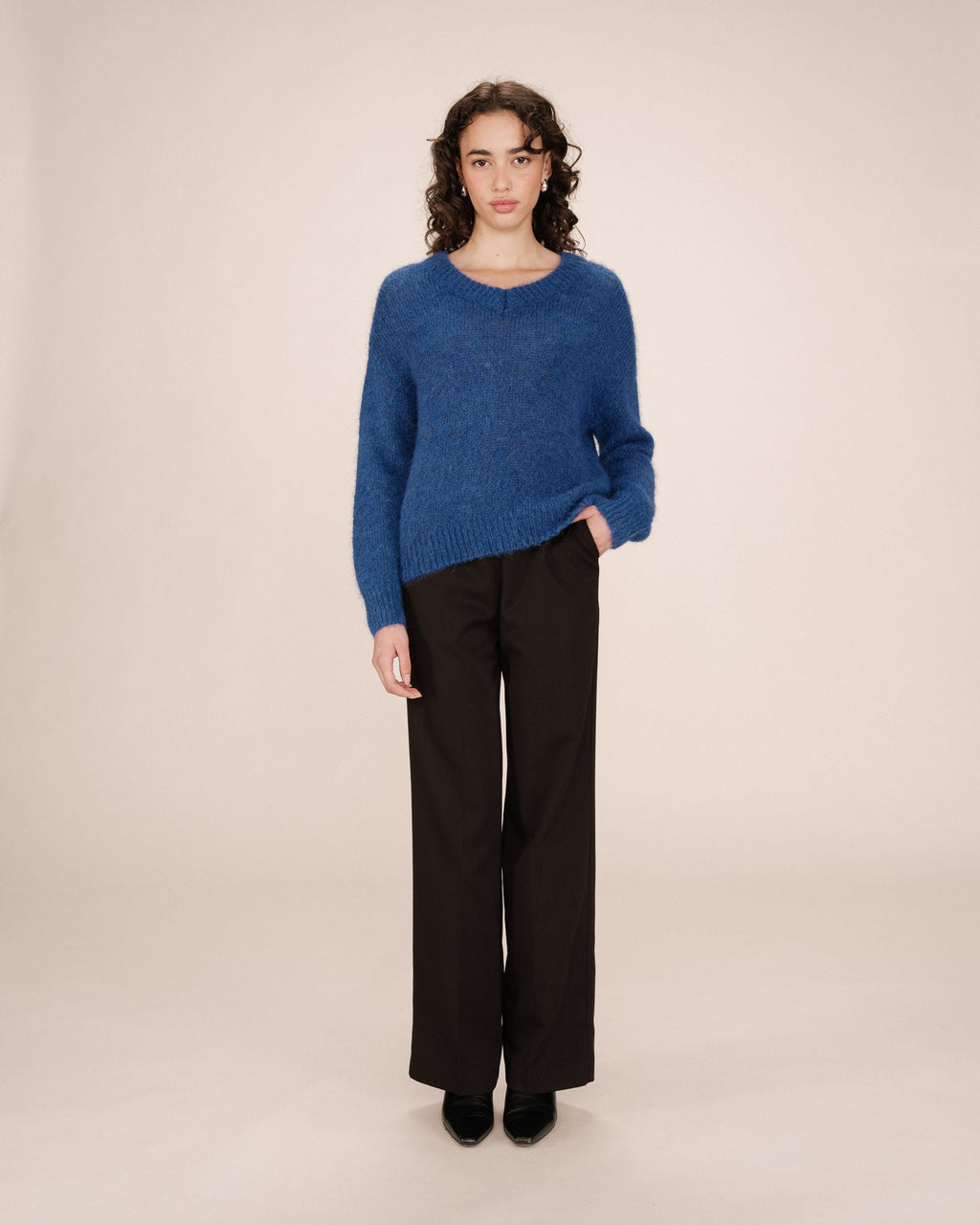 Pull Bleu Cobalt Sabado
