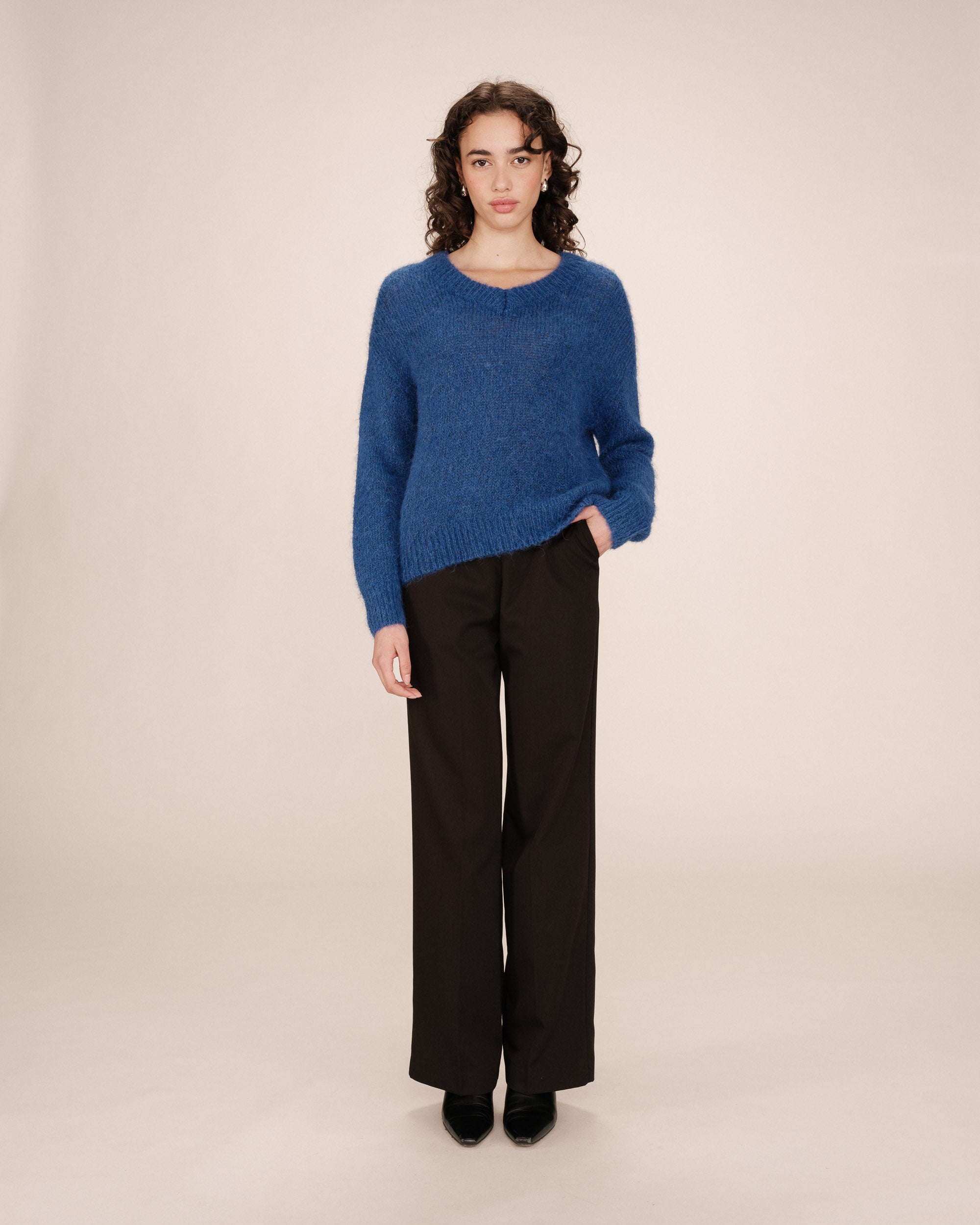 Pull Bleu Cobalt Sabado