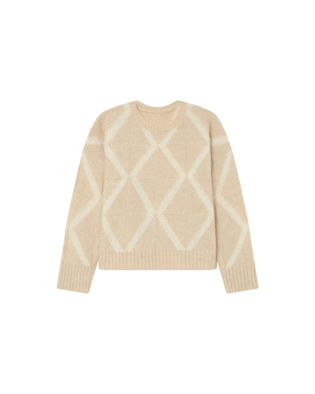 Pull À Motif Vanille Salinger