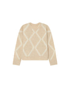 Pull À Motif Vanille Salinger