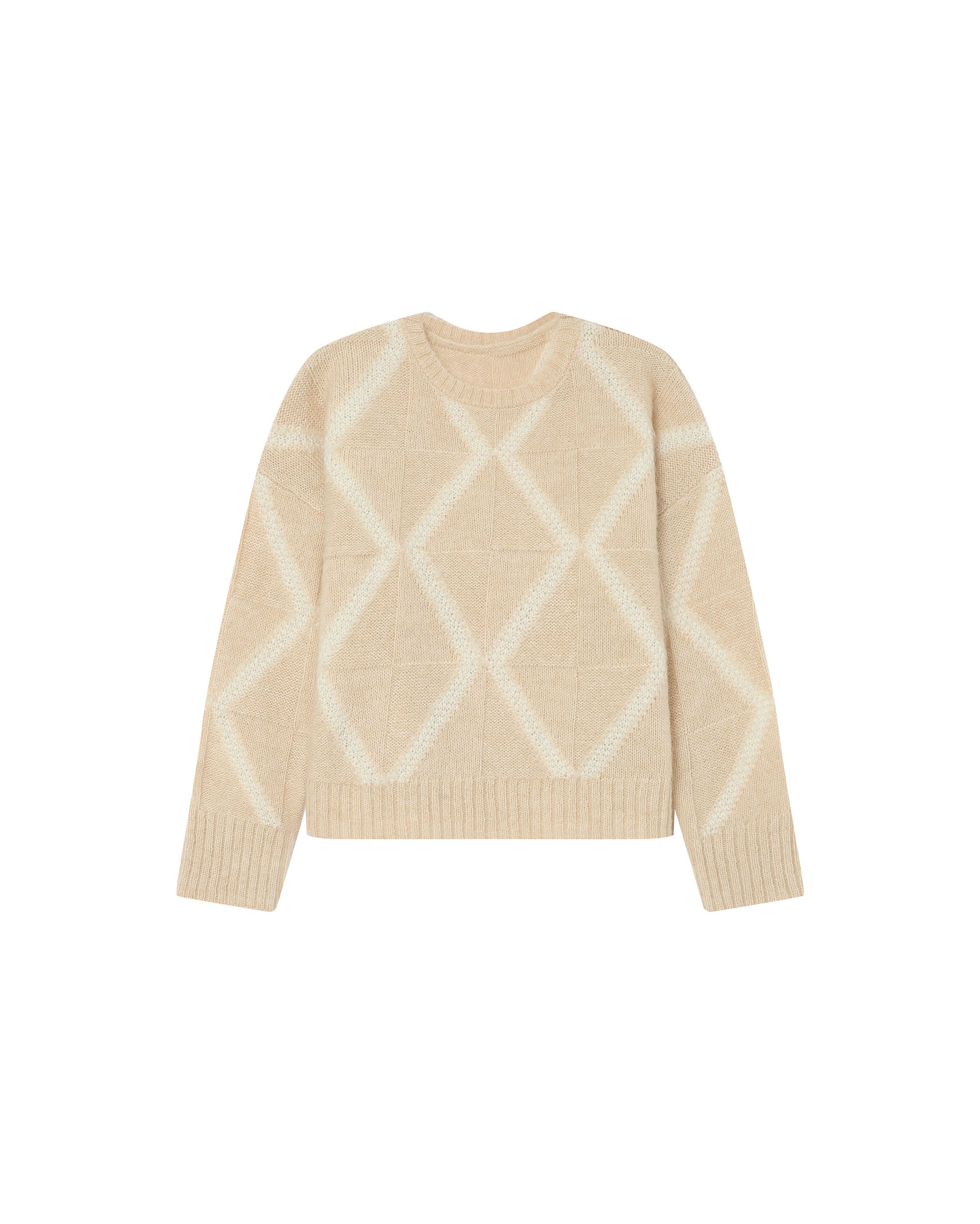 Pull À Motif Vanille Salinger