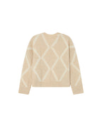 Pull À Motif Vanille Salinger