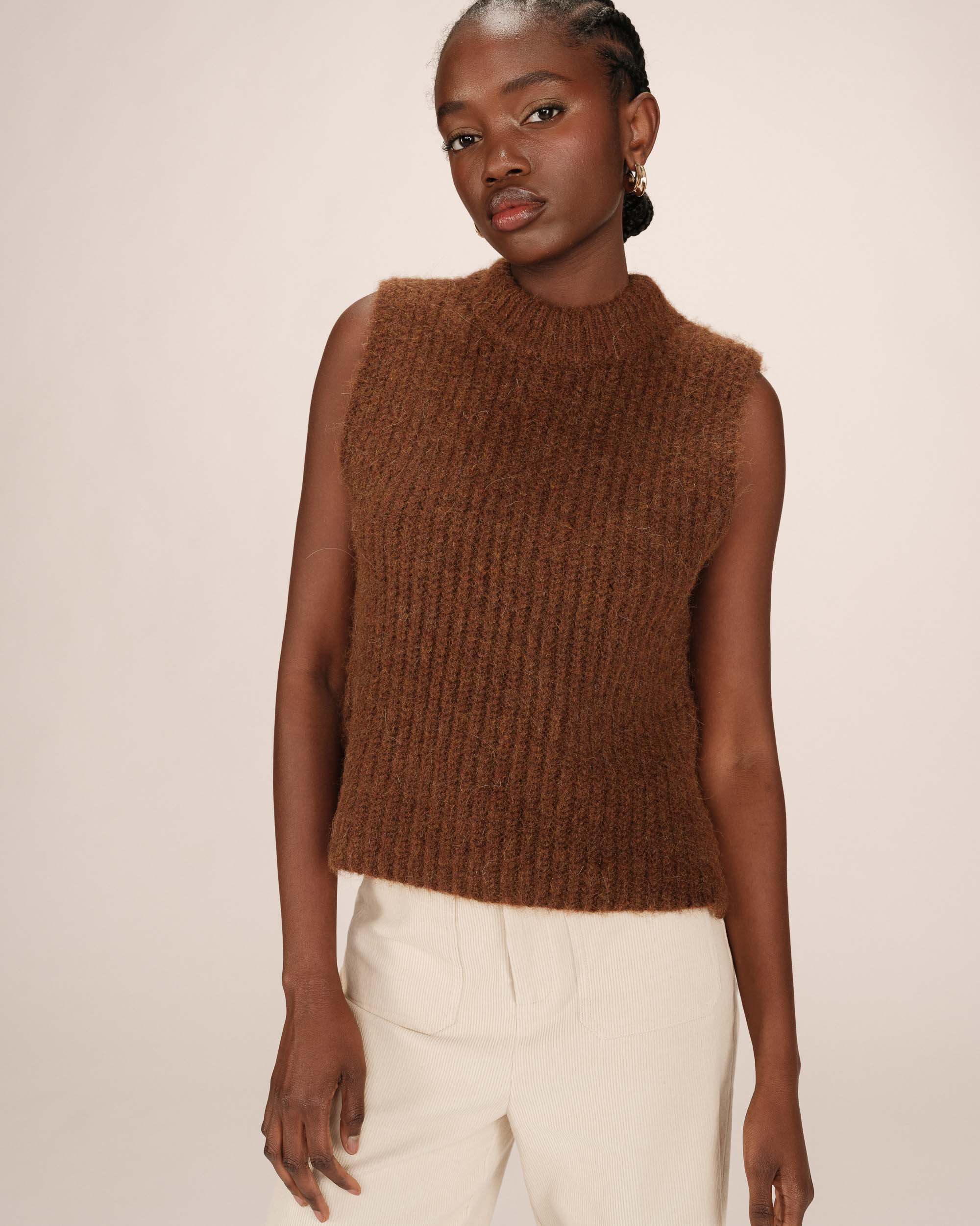 Pull Acajou Sablon