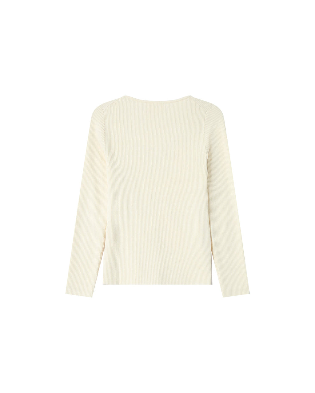 Pull Encolure Fendue Ecru Salem
