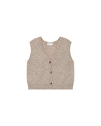 Cardigan Sans Manches Beige Santa