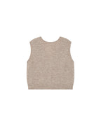 Cardigan Sans Manches Beige Santa