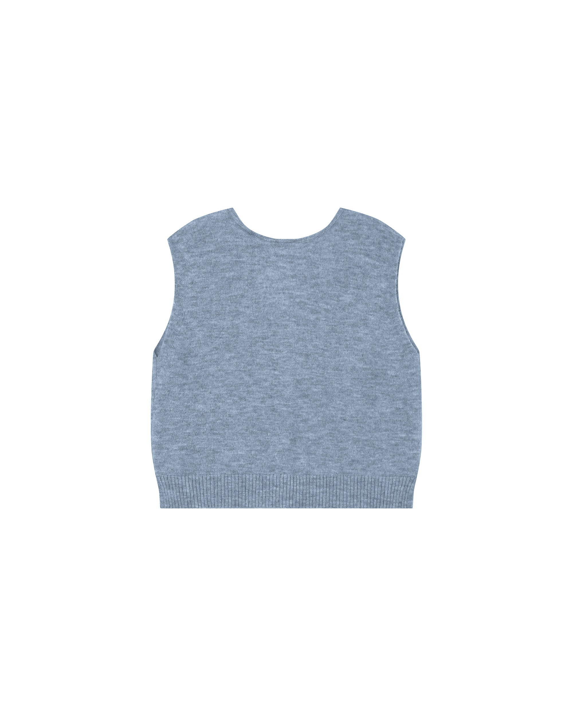 Sleeveless Cardigan Bleuet Santa