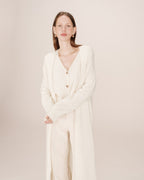 Cardigan Long Ivoire Santiago