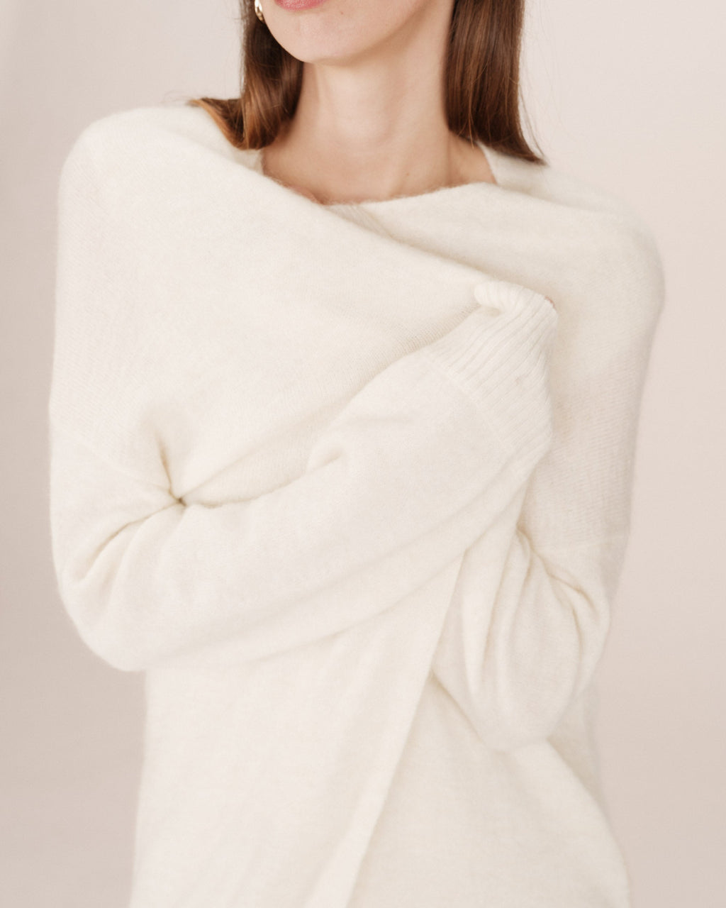 Cardigan Long Ivoire Santiago