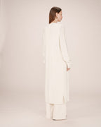 Cardigan Long Ivoire Santiago