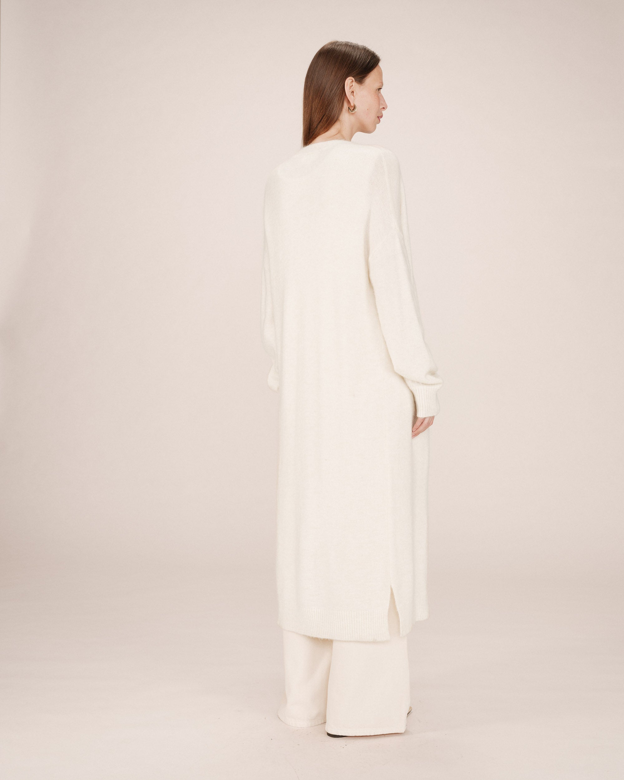 Cardigan Long Ivoire Santiago