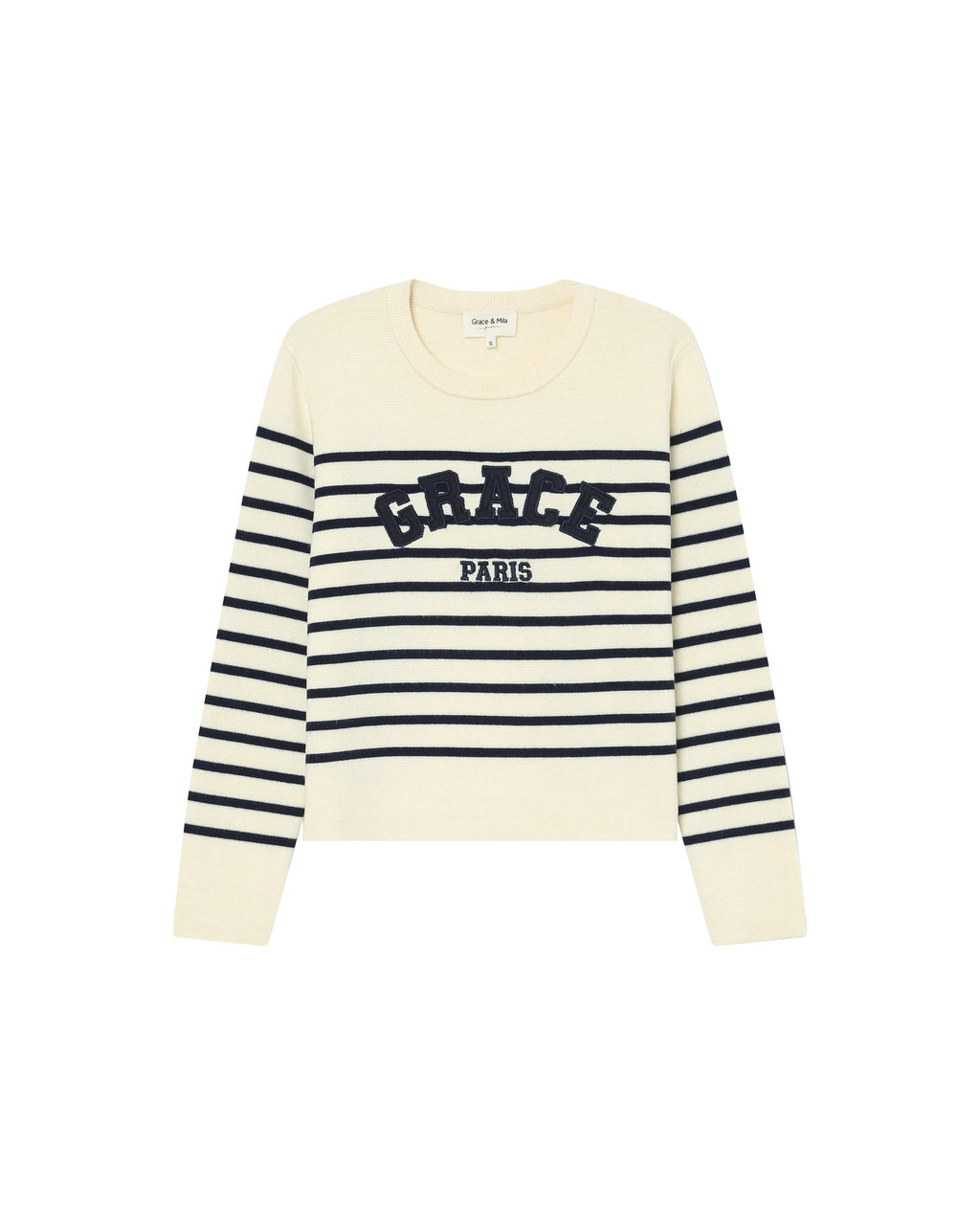 Ecru Varsity Jumper Sardaigne