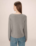 Pull Universitaire Gris Sardaigne