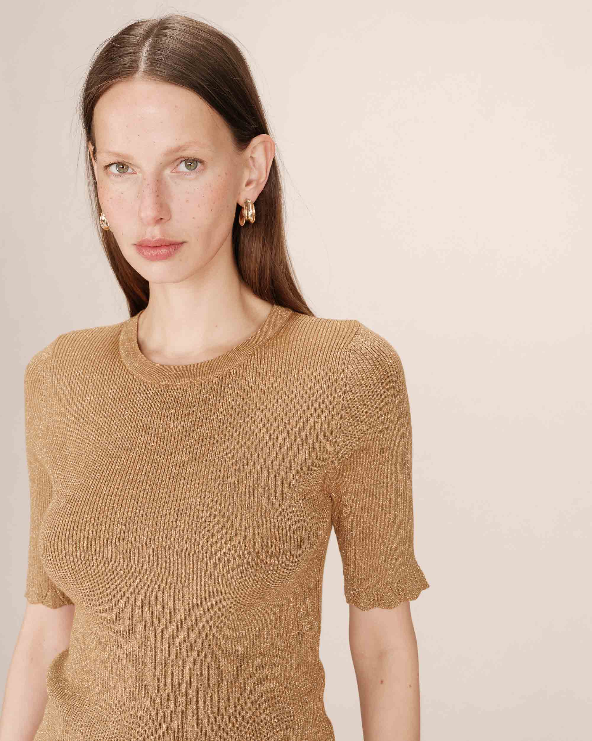 Pull Ocre Saturne