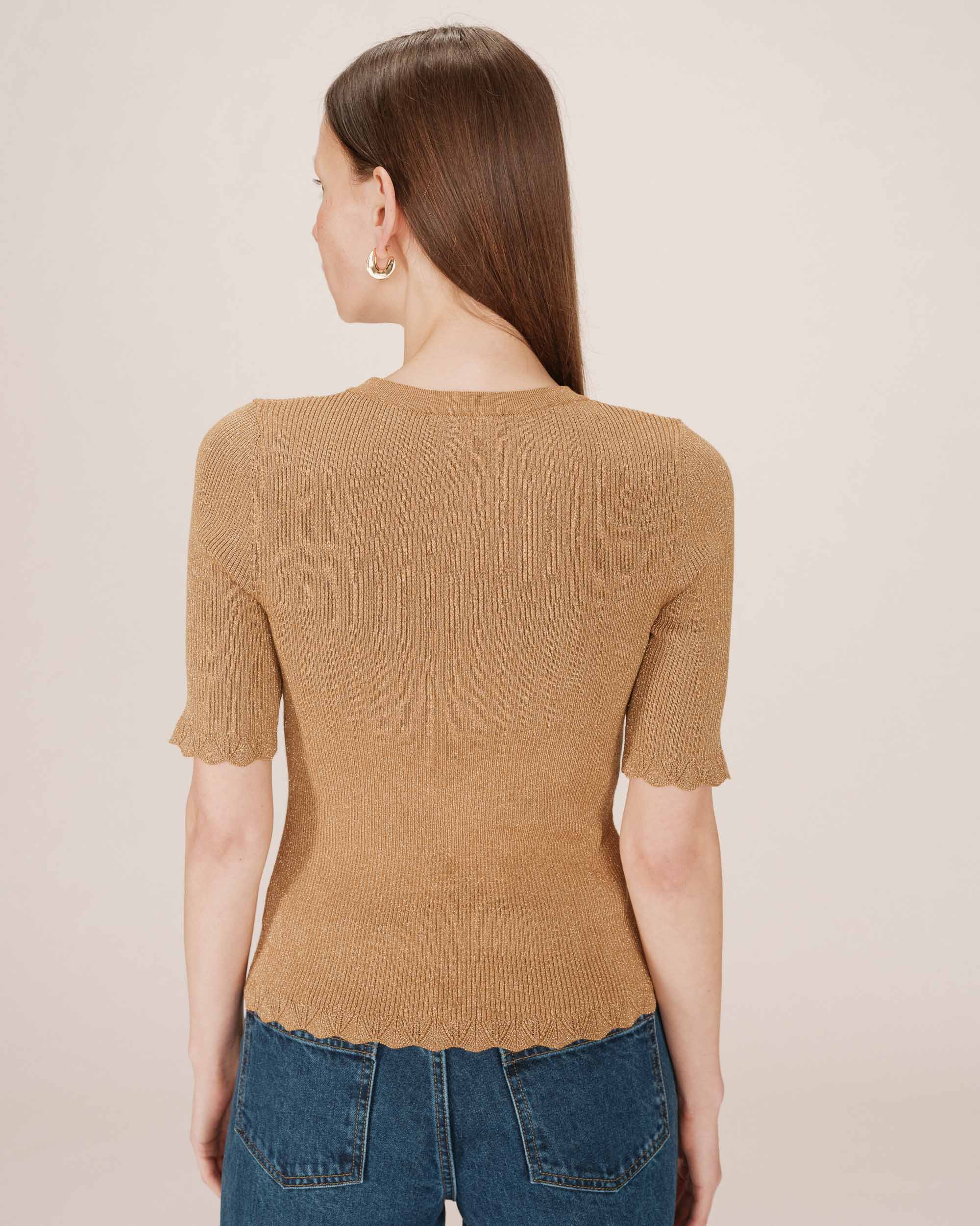 Pull Ocre Saturne