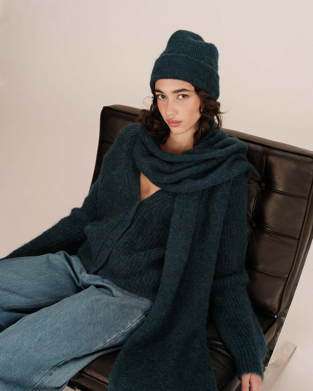 Cardigan Emeraude Saluda
