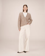 Greige Saluda Cardigan