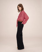 Blouse Col Lavallière Blush Splendide