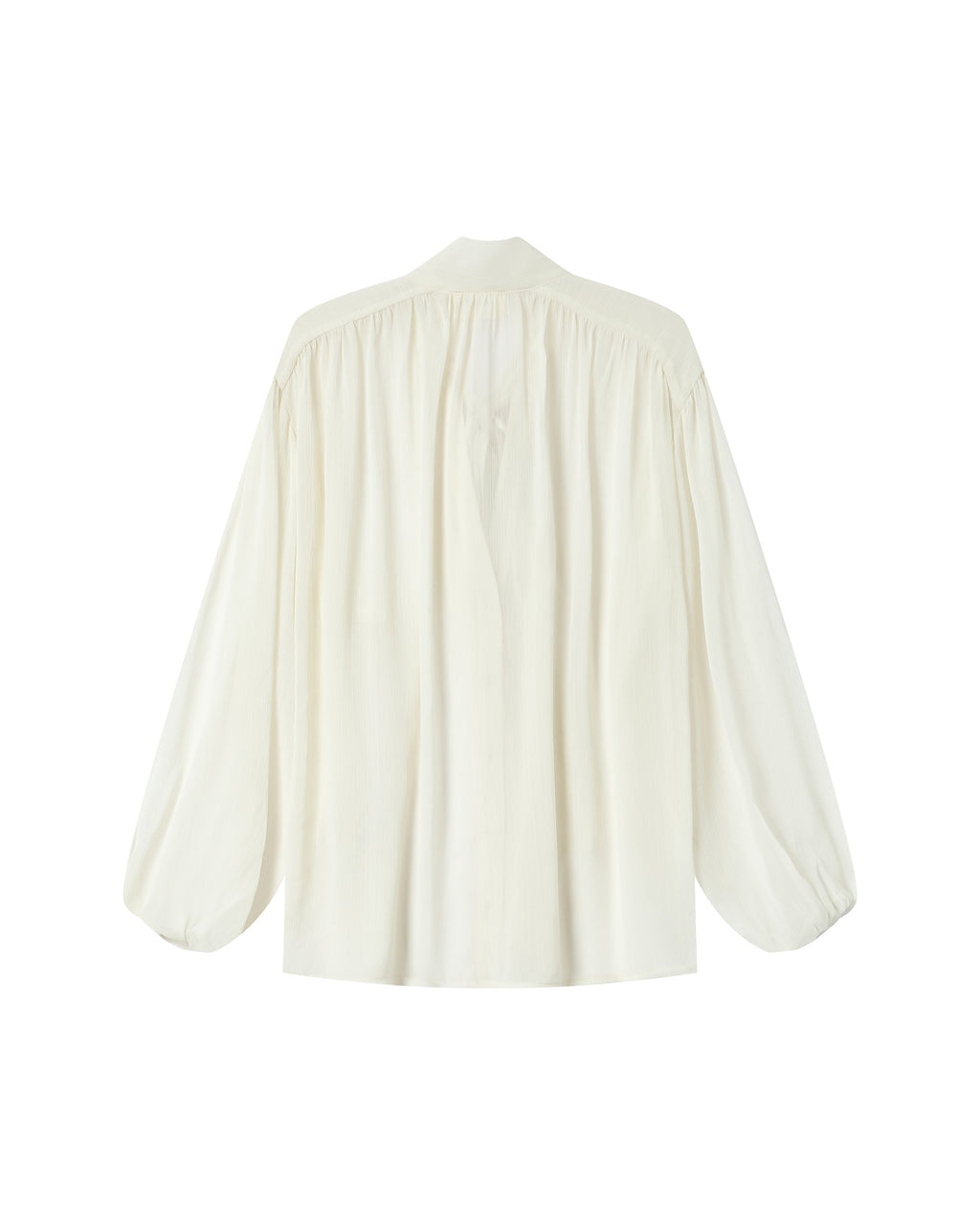 Blouse Col Lavallière Ecru Splendide