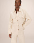 Ecru Corduroy Overshirt Special
