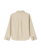 Ecru Corduroy Overshirt Special